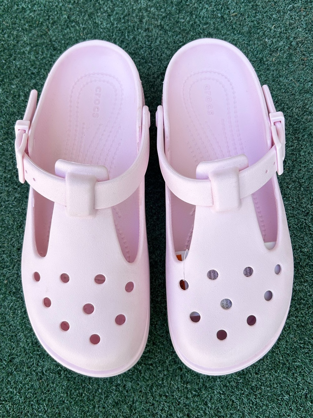 NWT Crocs Classic Mary Jane Clog Pink Milk 8